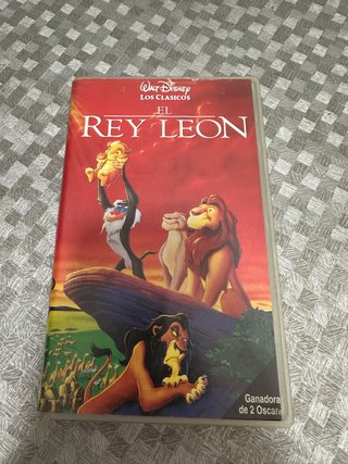 El Rey León VHS Disney Clásicos
