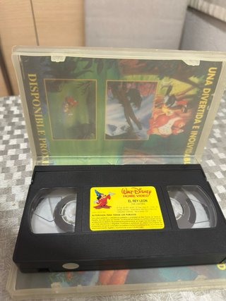El Rey León VHS Disney Clásicos