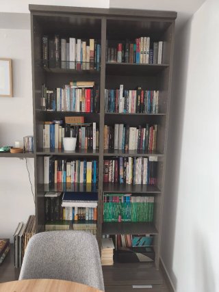 modular salón madera oscura PRECIO NEGOCIABLE