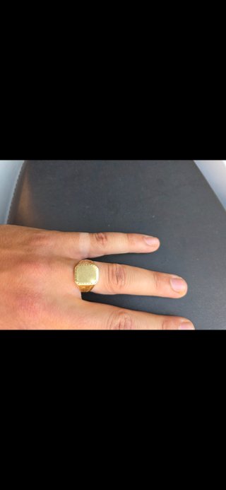 Anillo Sello Oro 18k 3.3g