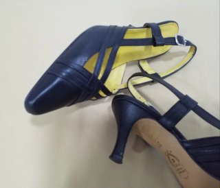 Zapatos salón negros DONNA PELL