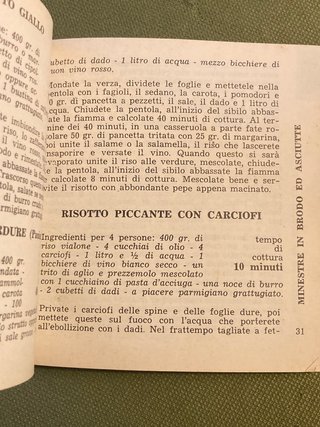 2 manualetti di cucina LAGOSTINA - Inizio anni 70
