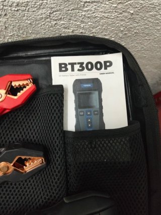 Comprobador de baterías TOPDON BT300P