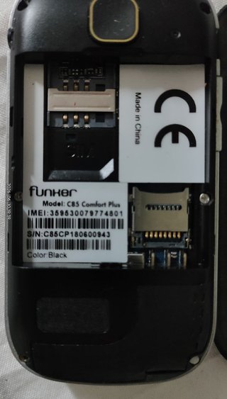 Teléfono Funker C85 Comfort Plus para Mayores