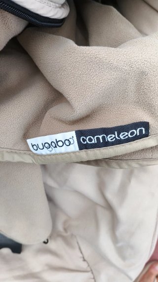 Cochecito Bugaboo camaleón con saco de invierno