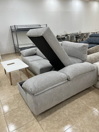 MEGA SOFA CAMA CON ARCÓN Y ASIENTOS EXTENSIBLES