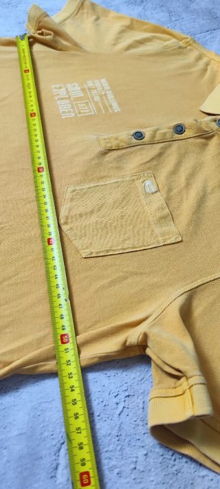 Polo Vintage Camel Active Talla L Logo Bordado