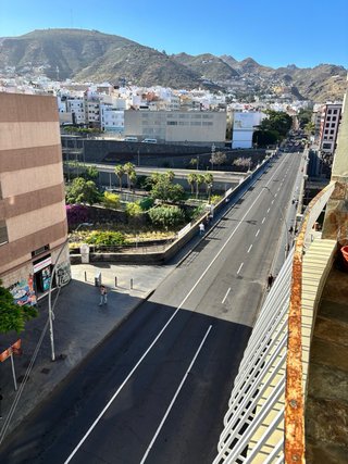 Balcon para ver al papa