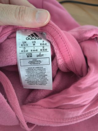 Sudadera Adidas chica rosa