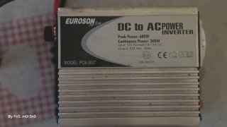 Inversor DC a AC EUROSON 600W