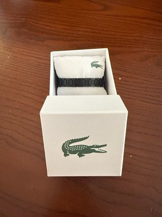 Pulsera Lacoste Metropole Negra
