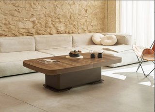 Mesa elevable y extensible de centro a comedor elé