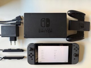Nintendo Switch con accesorios