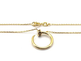 E1809552-15    Gargantilla Oro 18k Con Circonita 2