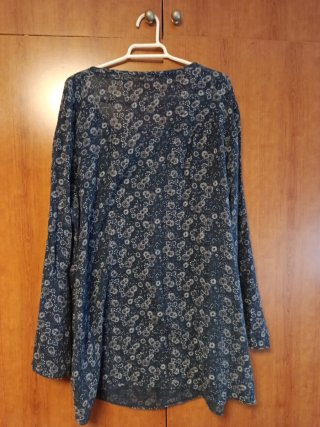 Blusa estampada mujer