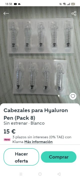 Pluma Hialuron Pen + Cabezales
