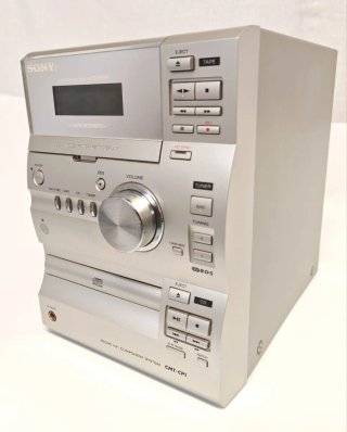 Minicadena Sony CMT-CP1 Plata