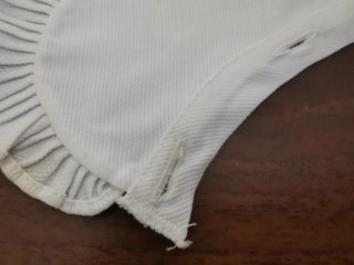 Lotto 5 colletti vintage pizzo e ricamati a mano
