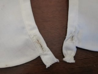 Lotto 5 colletti vintage pizzo e ricamati a mano