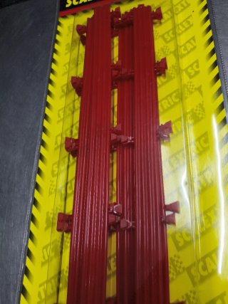 Scalextric Vallas Pista Negra antigua