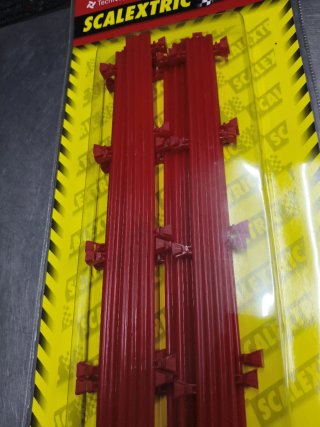 Scalextric Vallas Pista Negra antigua