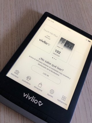 Ebook Vivlio Touch HD Plus Negro/Gris