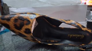 Zapatos de tacón leopardo