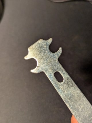 Chiave misura catena indicatore usura