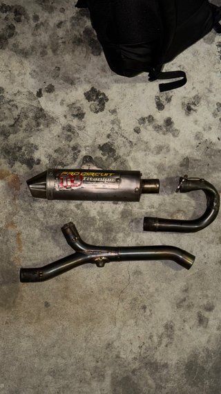 Escape Pro Circuit Ti4 Titanium CRF250R
