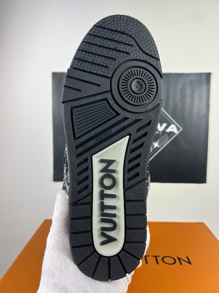 Louis Vuitton Skate Trainer Swarovski Nero