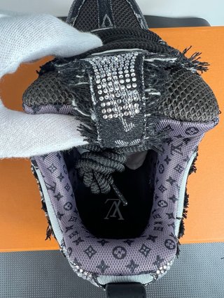 Louis Vuitton Skate Trainer Swarovski Nero