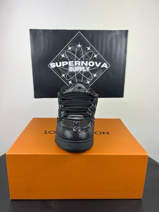 Louis Vuitton Skate Trainer Swarovski Nero