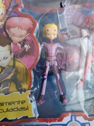 Set 3 figuras Código Lyoko Articulados