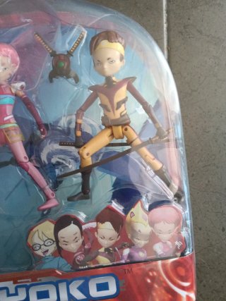 Set 3 figuras Código Lyoko Articulados