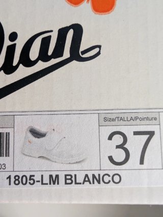 Zuecos Dian Blanco Talla 37 sin estrenar