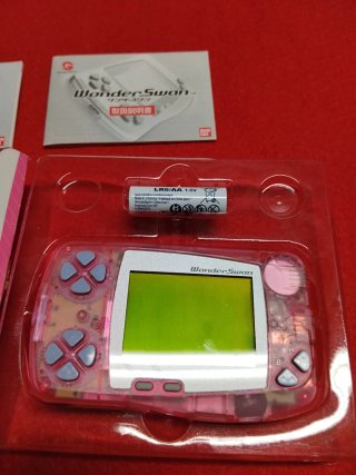 Consola WonderSwan Skeleton Pink