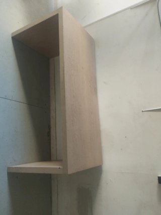 Mesa de madera 151x65x73 cm