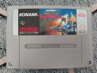 Super Probotector juego SNES PAL Konami