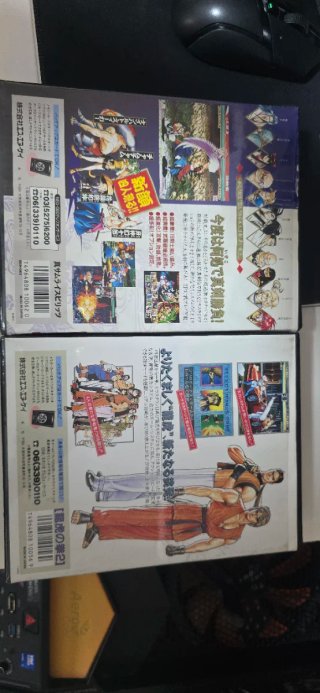 2 Juegos Neo Geo Samurai Spirits art of fighting 2