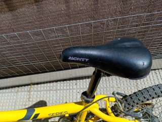 Bicicleta Monty BMX Amarilla