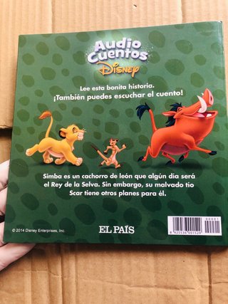 El rey león, libro+CD