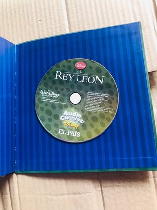 El rey león, libro+CD