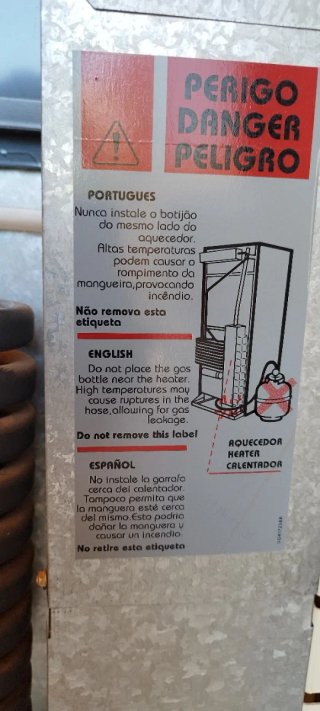 Frigorífico Butsir Gas Butano