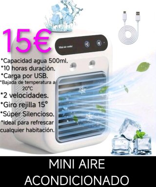 Mini Aire Acondicionado Potente Nuevo