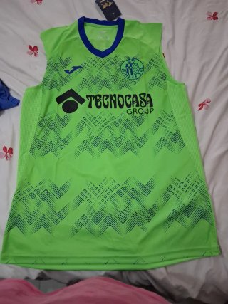 Camiseta Getafe CF Joma Tirantes Verde y Negro