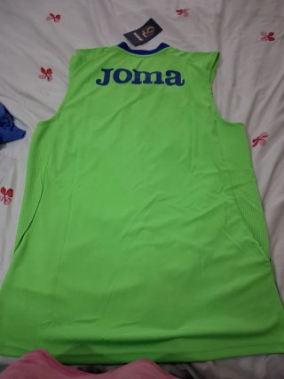 Camiseta Getafe CF Joma Tirantes Verde y Negro