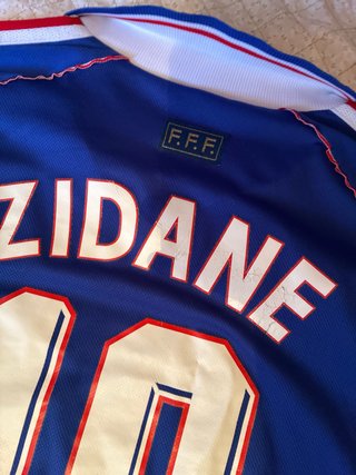 Camiseta Adidas Francia Zidane 10 Talla M