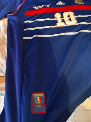 Camiseta Adidas Francia Zidane 10 Talla M
