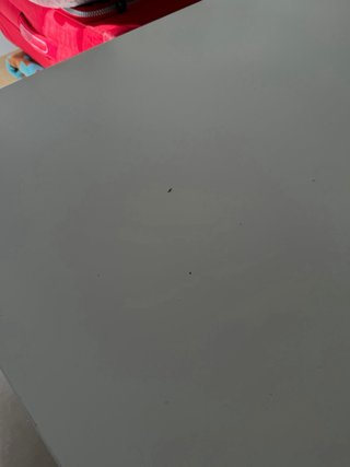 Escritorio blanco de madera serie MALM
