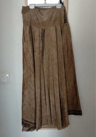 Falda Boho Estampada Talla Única